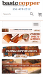 Mobile Screenshot of basiccopper.com